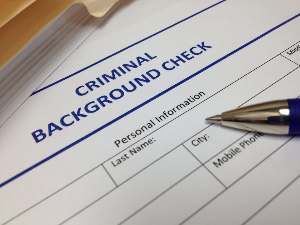 Criminal Background Check for Tenant Turnover