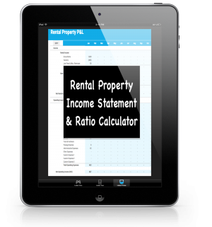 Rental Property Calculator Tablet
