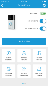 Ring Live View Button