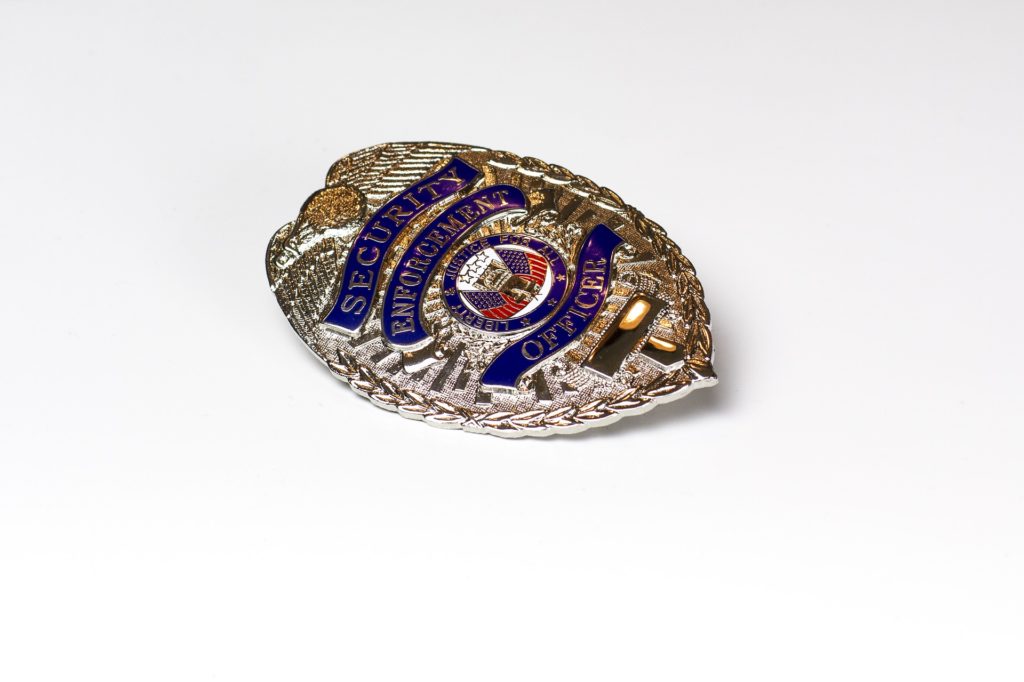 Homeland Security Officer Badge