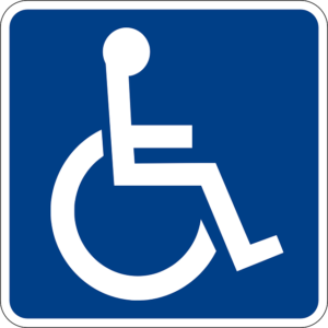 Americans with Disabilities Act handicap accessible logo