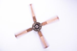 Ceiling fans should spin clockwise in the winter
