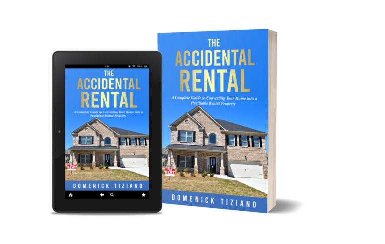 The Accidental Rental iPad and Paperback Image